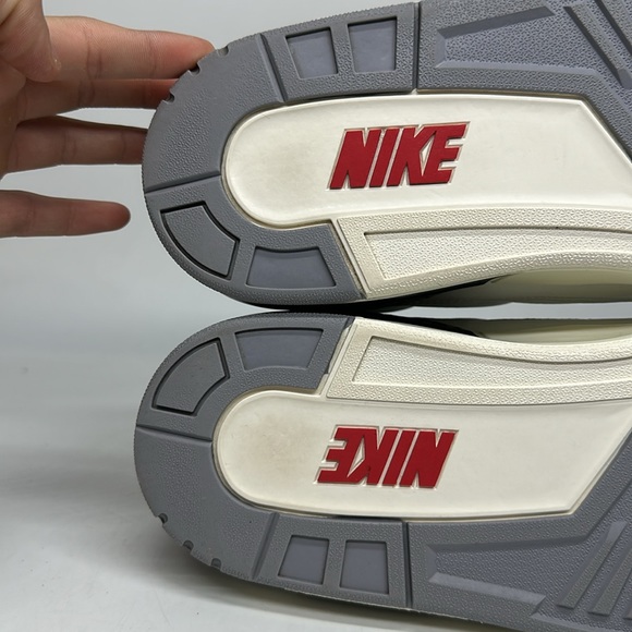 USED Men’s Nike Air Jordan 3 Retro 'White Cement Reimagined' DN3707-100 No Box - Picture 6 of 7